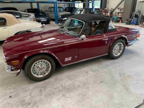 Triumph TR6 PI Bordeaux (8)